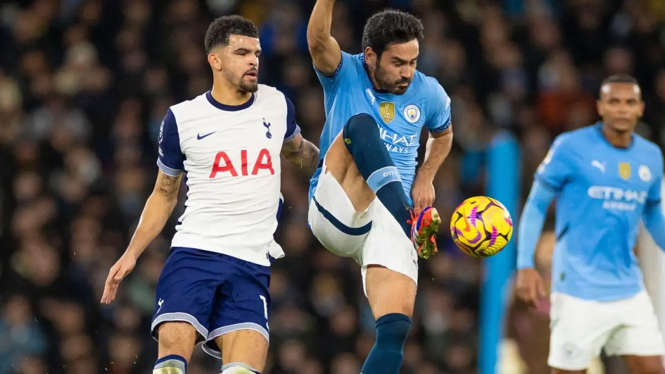 Man City flop 'couldn't get near' Spurs players as ex-Liverpool man slams 'elementary mistake' 1 Male Metropolitan midfielder Ilkay Gundogan regulates the sphere during a match