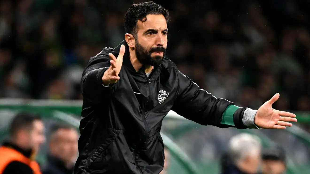 Amorim wants 'players like Roy Keane' as Man Utd boss excuses 'wasting time' analysing Ten Hag 1 Desired Individual Utd head professional Ruben Amorim motions during a match