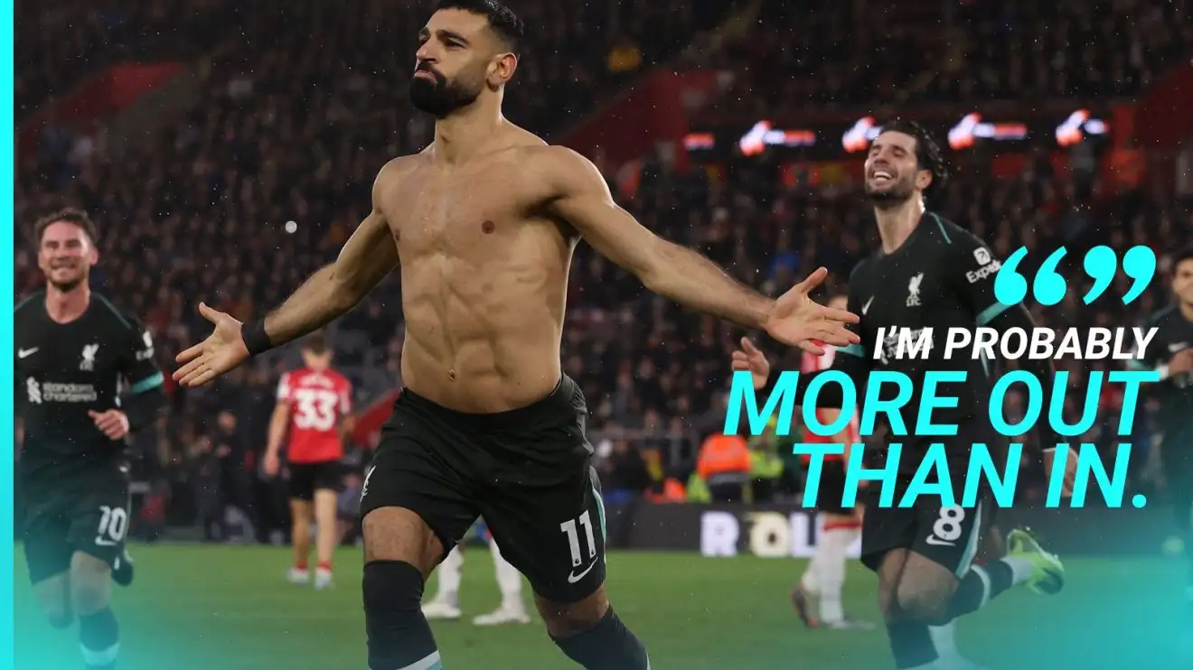 Salah drops Liverpool bombshell as he admits he's 'more out than in' at Anfield 1 Mo Salah chatted after racking upwards two times for Liverpool at Southampton.