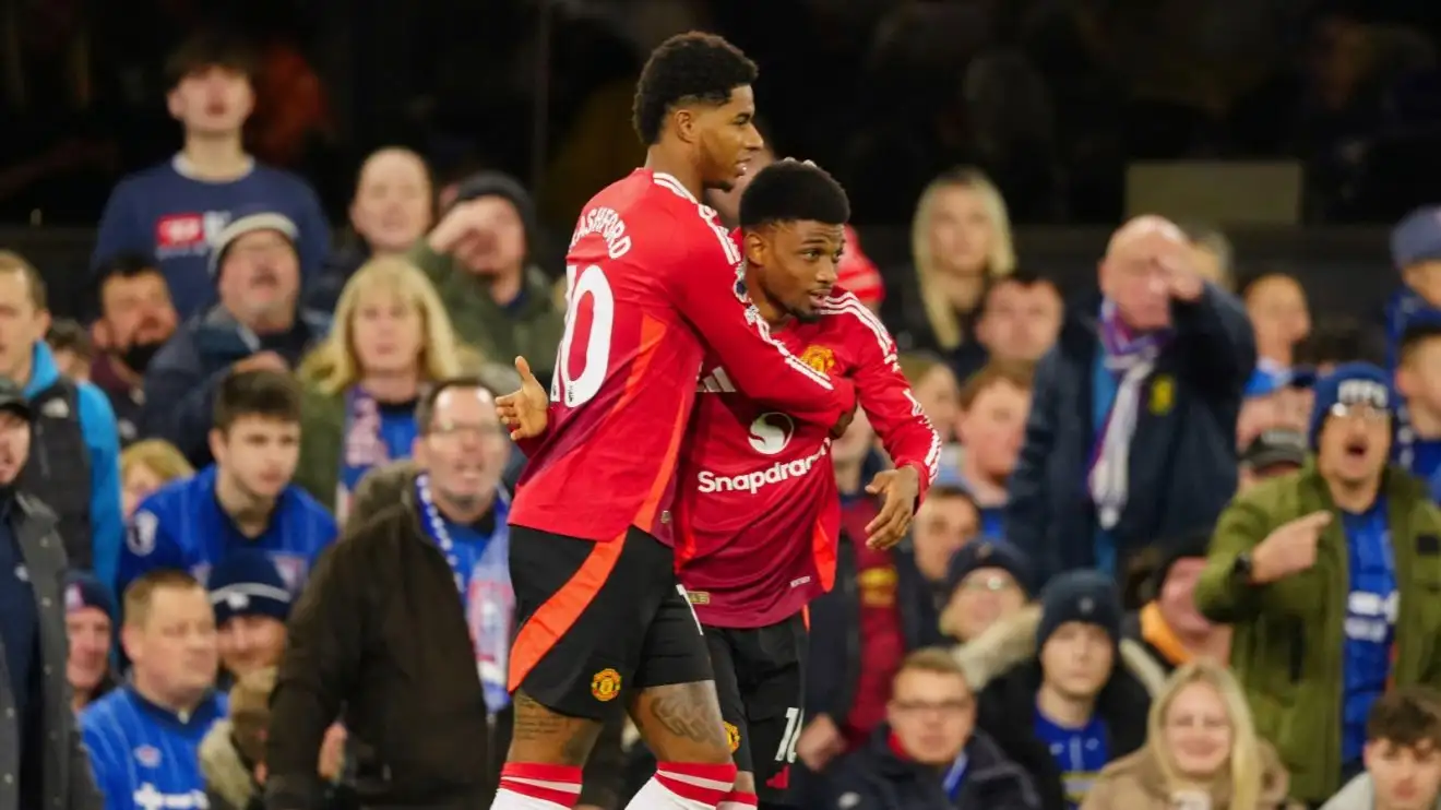Man Utd just 'a bunch of pretty boys' and Ruben Amorim is 'f***ed' - Football365 1 Marcus Rashford and Amad