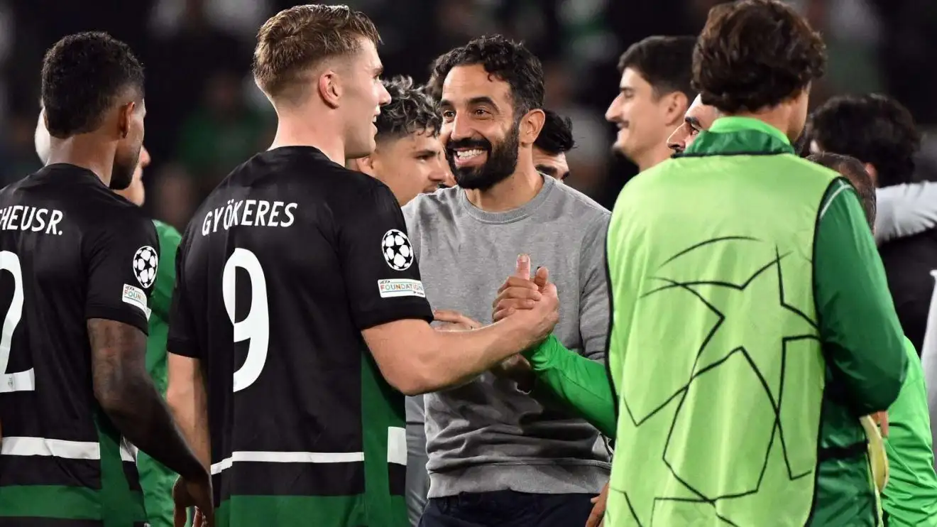 Man Utd, Arsenal transfer blow as Real Madrid put 'perfect' Red Devils signing on their 'radar' 1 Ruben Amorim and also Viktor Gyokeres share joy Underscoring off's win over Person City discontinuity
