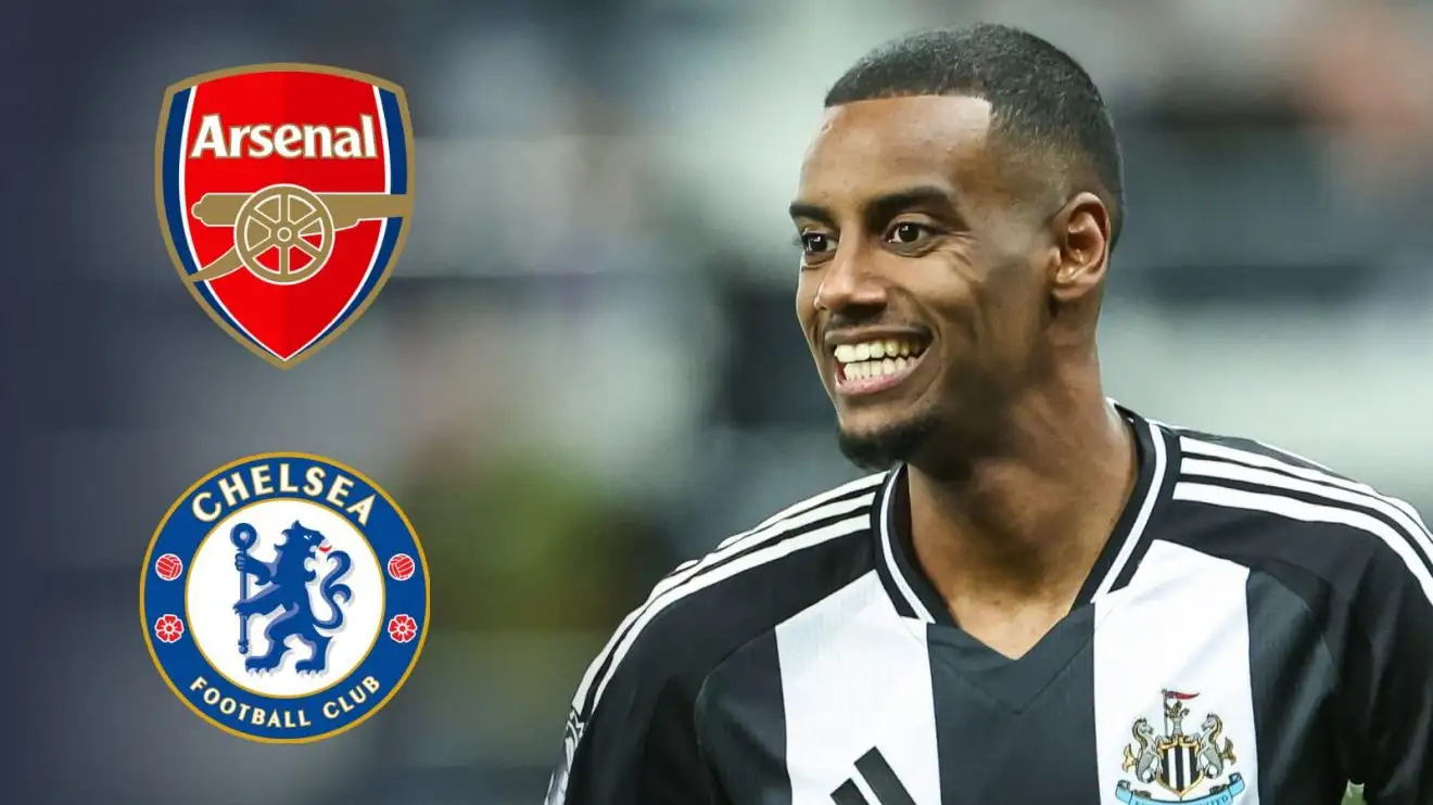 Arsenal, Chelsea name price to 'get' Newcastle 'deal done' with rivals eyeing 'very acceptable alternative' 1 Arsenal Chelsea Isak transfer