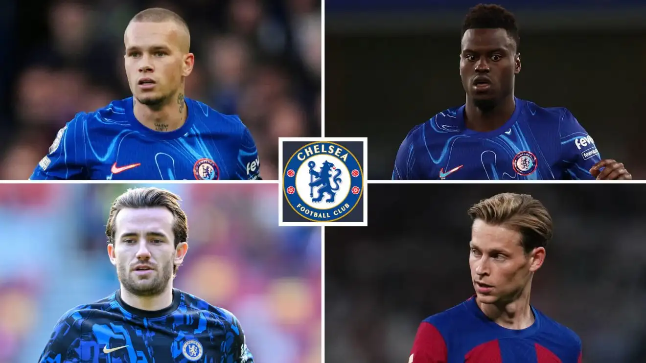 Chelsea 'keen to move Mudryk on' in January as Blues 'offer' two stars in Barcelona swap 1 Chelsea triad Mykhaylo Mudryk, Benoit Badiashile and Ben Chilwell