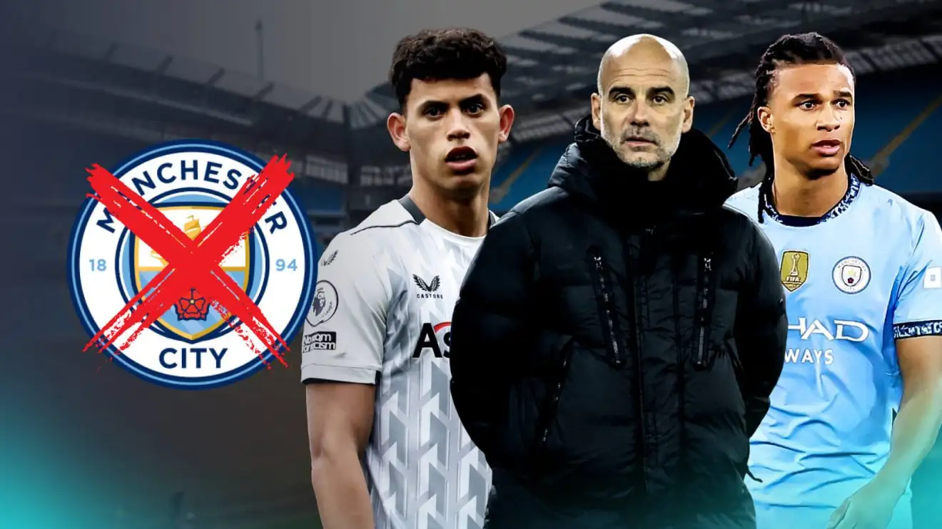 Guardiola 'loses patience' with 'big January sale' as Man City boss 'blacklists' five surplus stars 1 Nunes Guardiola Ake Male Municipal