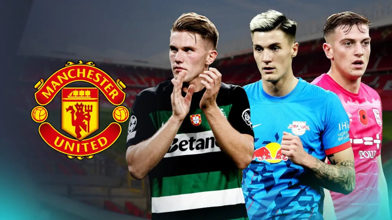 Man Utd: Ornstein confirms ex-Man City star among three strikers on radar as Mainoo set for competition 1 Gyokeres Delap Sesko Male Utd
