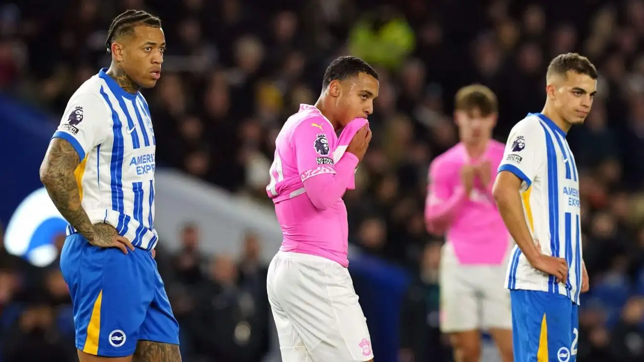 Brighton 1-1 Southampton: Archer denied winner by VAR as Dibling stars 1 Cameron Archer waits for VAR to disallow his urge