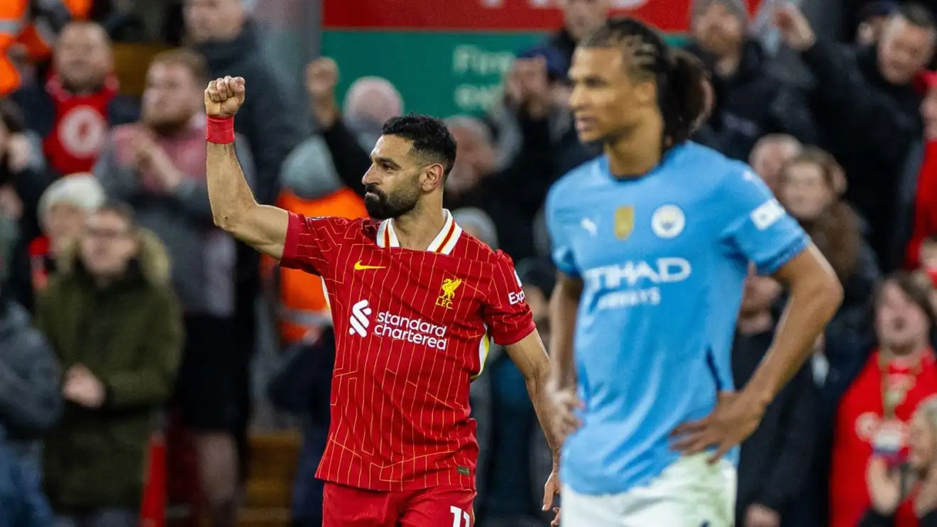 Liverpool man 'bordered on the psychotic' in win over Manchester City 1 Mo Salah and Nathan Ake