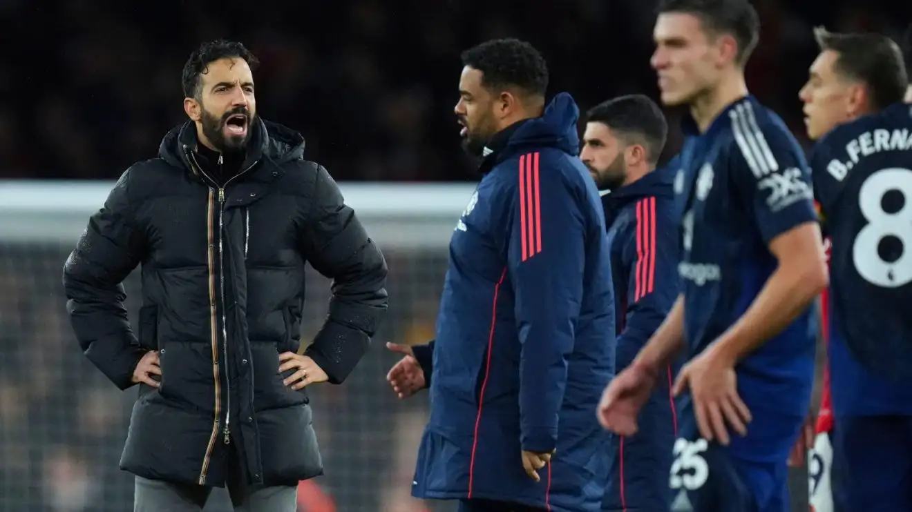 Amorim 'furious' at 'brain-dead' Man Utd star as the Red Devils lost to Arsenal 1 Guy Utd honcho Ruben Amorim
