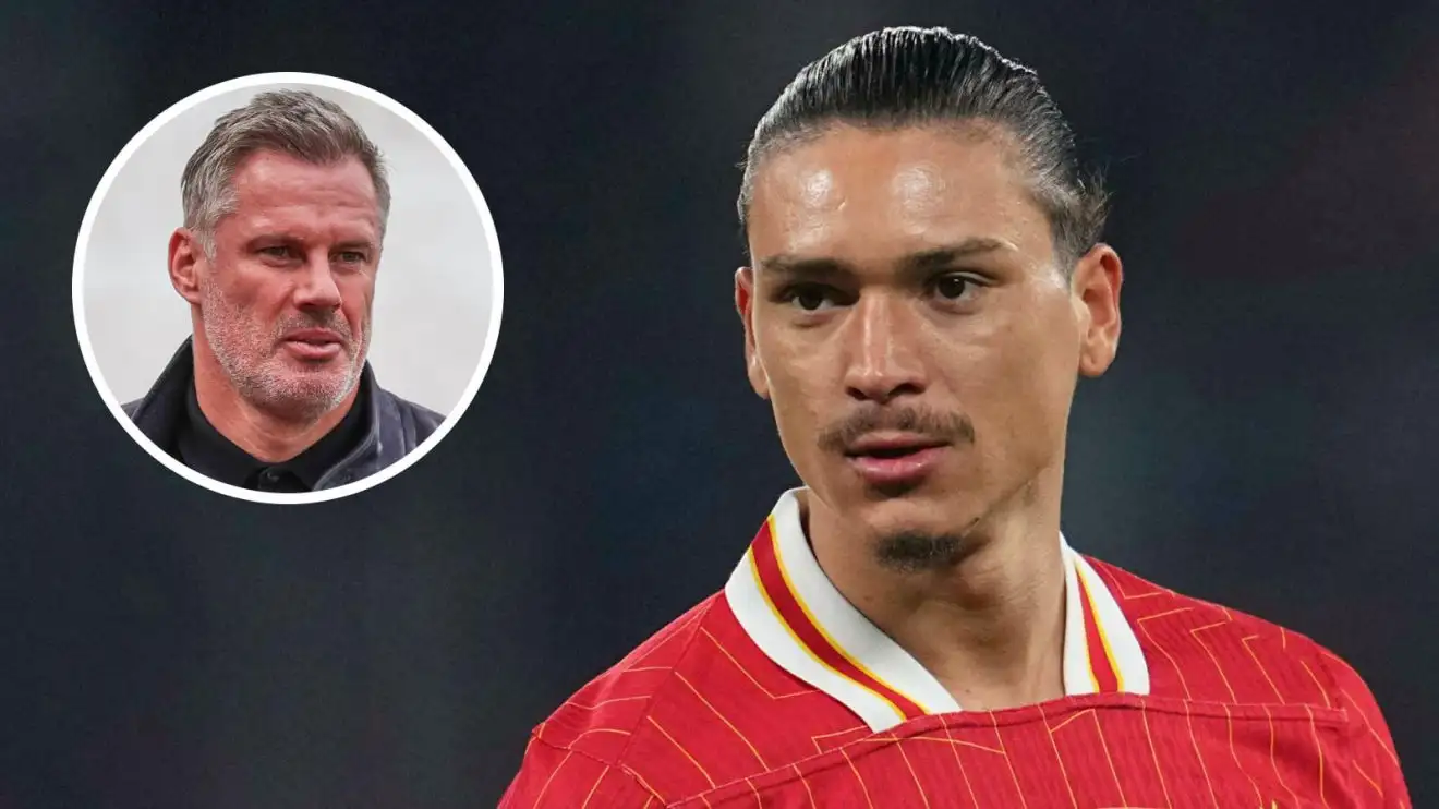 Carragher claims Arne Slot will bin Liverpool star he was 'not happy' with vs Newcastle 1 Carragher Nunez