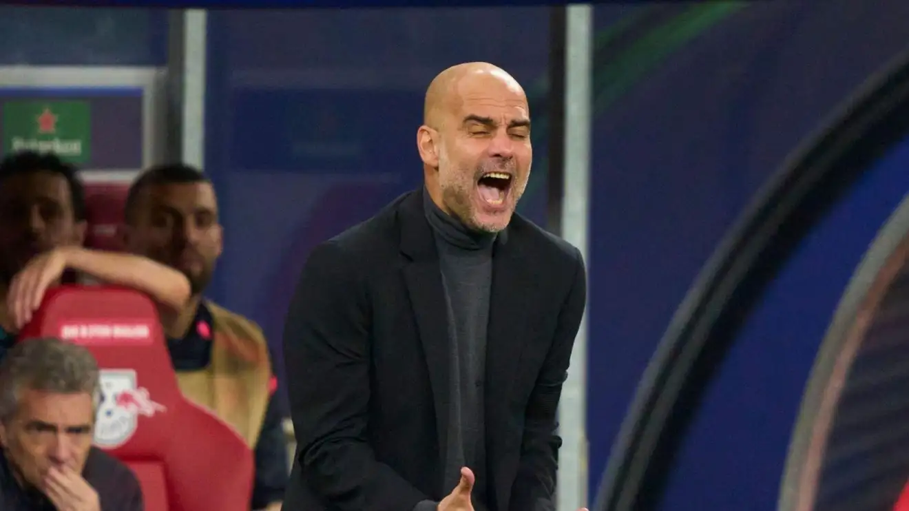 Man City boss Guardiola held back as video emerges of angry altercation with fan 1 Guy City optimal pet Pep Guardiola