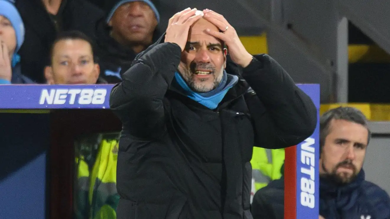 Man City: Pep Guardiola 'resign' reason mooted as finance expert predicts club's verdict on 'sack' 1 Pep Guardiola responds throughout Manchester Metropolis's 2-2 draw using Crystal Palace