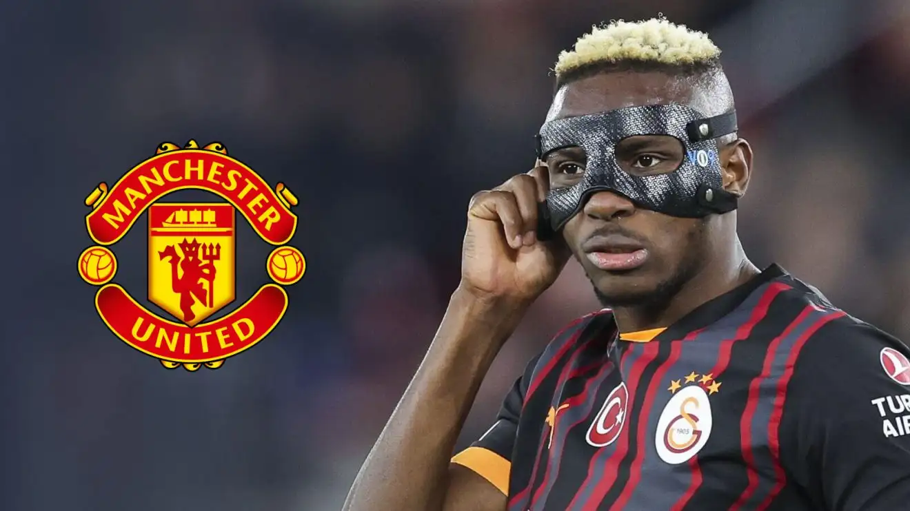 Huge Man Utd boost as £65m fee agreed for top striker target 1 Man Utd send target Victor Osimhen