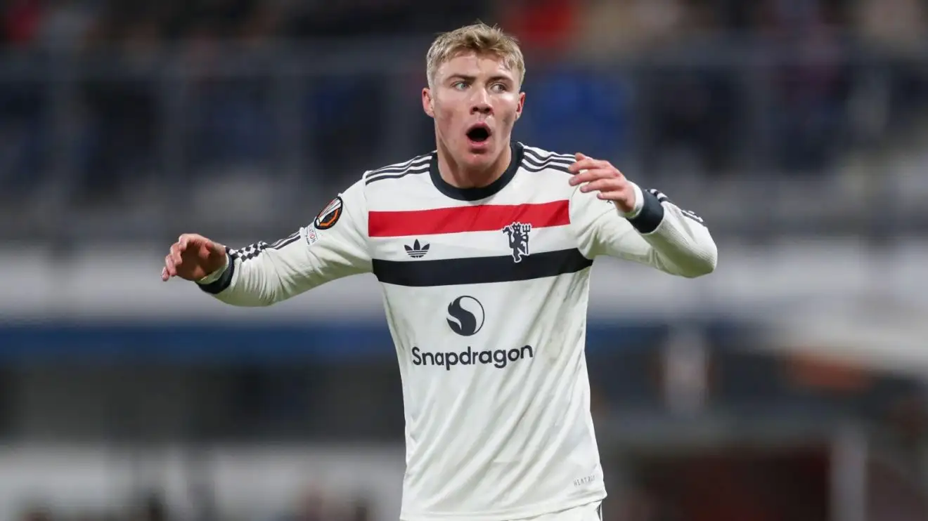 Watch Rasmus Hojlund going MAD as Ruben Amorim turns 'ruthless'! 1 Rasmus Hojlund was going insane