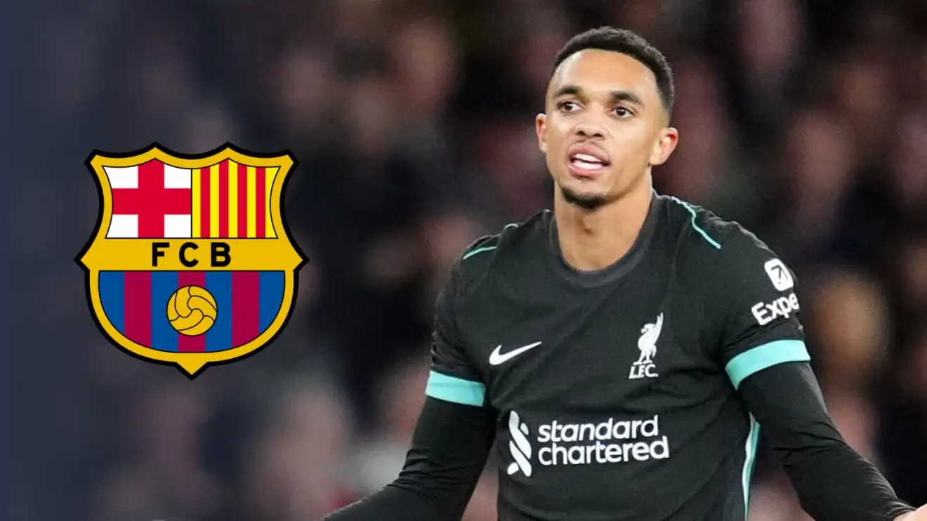 Barcelona 'obsessed' with Trent Alexander-Arnold as Hansi Flick demands move 'as soon as possible' 1 Trent Alexander-Arnold, Barcelona