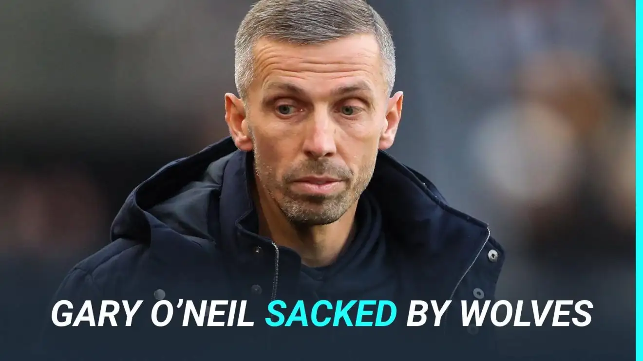Gary O'Neil sacked by Wolves; ex-Man Utd manager Solskjaer favourite for Molineux job 1 Gary O'Neil sacked visuals