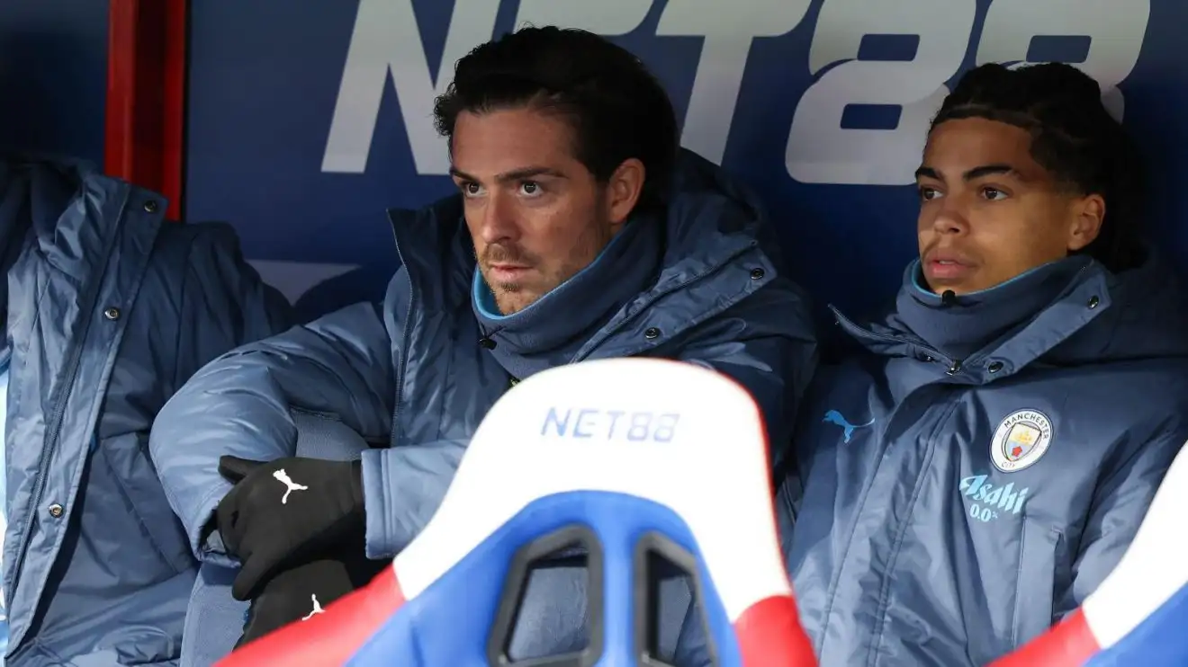 Jack Grealish to Spurs mooted amid 'danger of having legacy ruined' at Man City 1 Male Metropolitan place winger Jack Grealish sits on the church bench