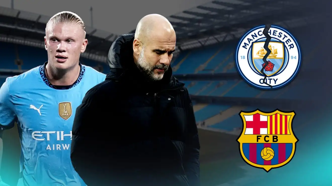 Man City: Haaland 'steps up talks' over Barcelona transfer amid claims he 'can’t stand Guardiola any longer' 1 Male Metropolis duo Erling Haaland and Pep Guardiola