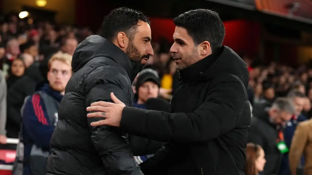 Arsenal and Man Utd 'nightmare start' as Premier League fixture day delivers again 1 Manchester United preceptor Ruben Amorim via Mishmash boss Mikel Arteta