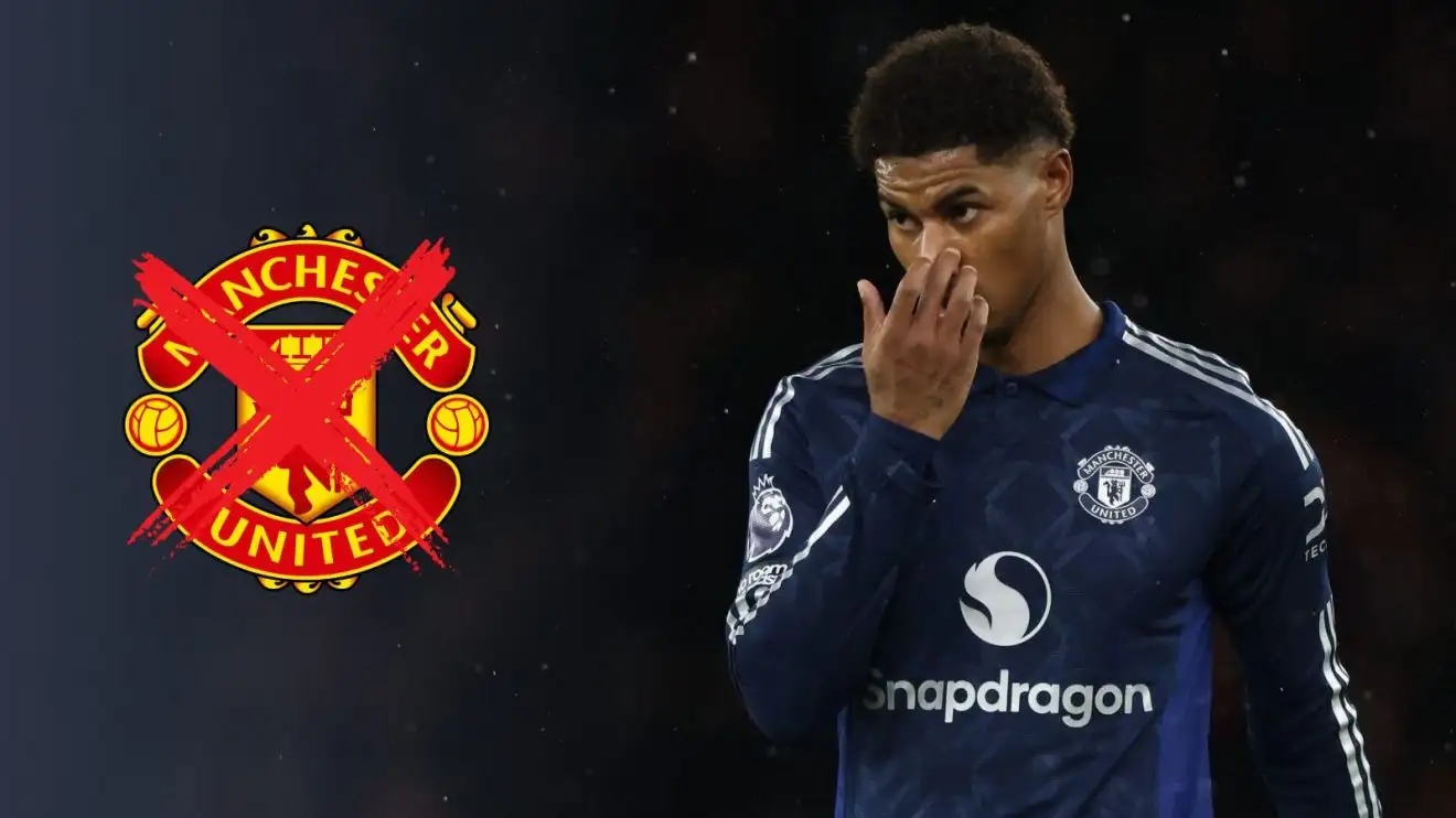 Man Utd: Real reason for Rashford omission revealed as 'toxic' claim is made with Amorim under 'no pressure' 1 Male Utd Marcus Rashford