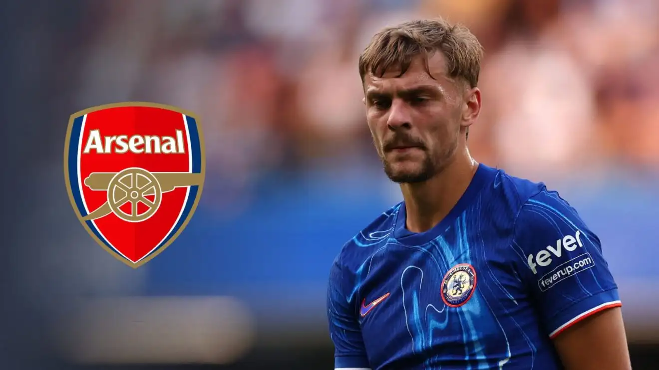 Arsenal 'favourites' to beat Man Utd to shock Chelsea transfer with flop 'set for move across London' 1 Arsenal Dewsbury-Hall transfer