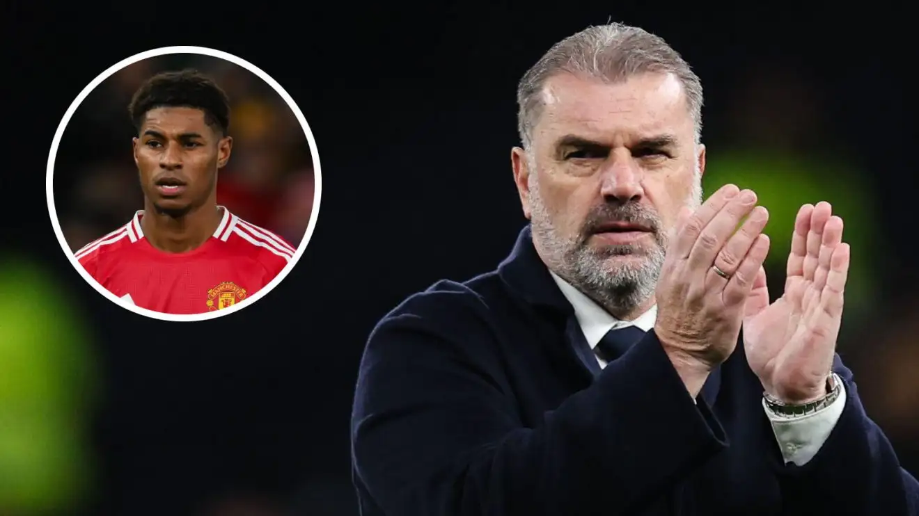 Man Utd: Spurs boss Postecoglou responds to Rashford links as Romano reveals 'dream' move 1 Spurs top mutts Ange Postecoglou and Individual Utd forward Marcus Rashford