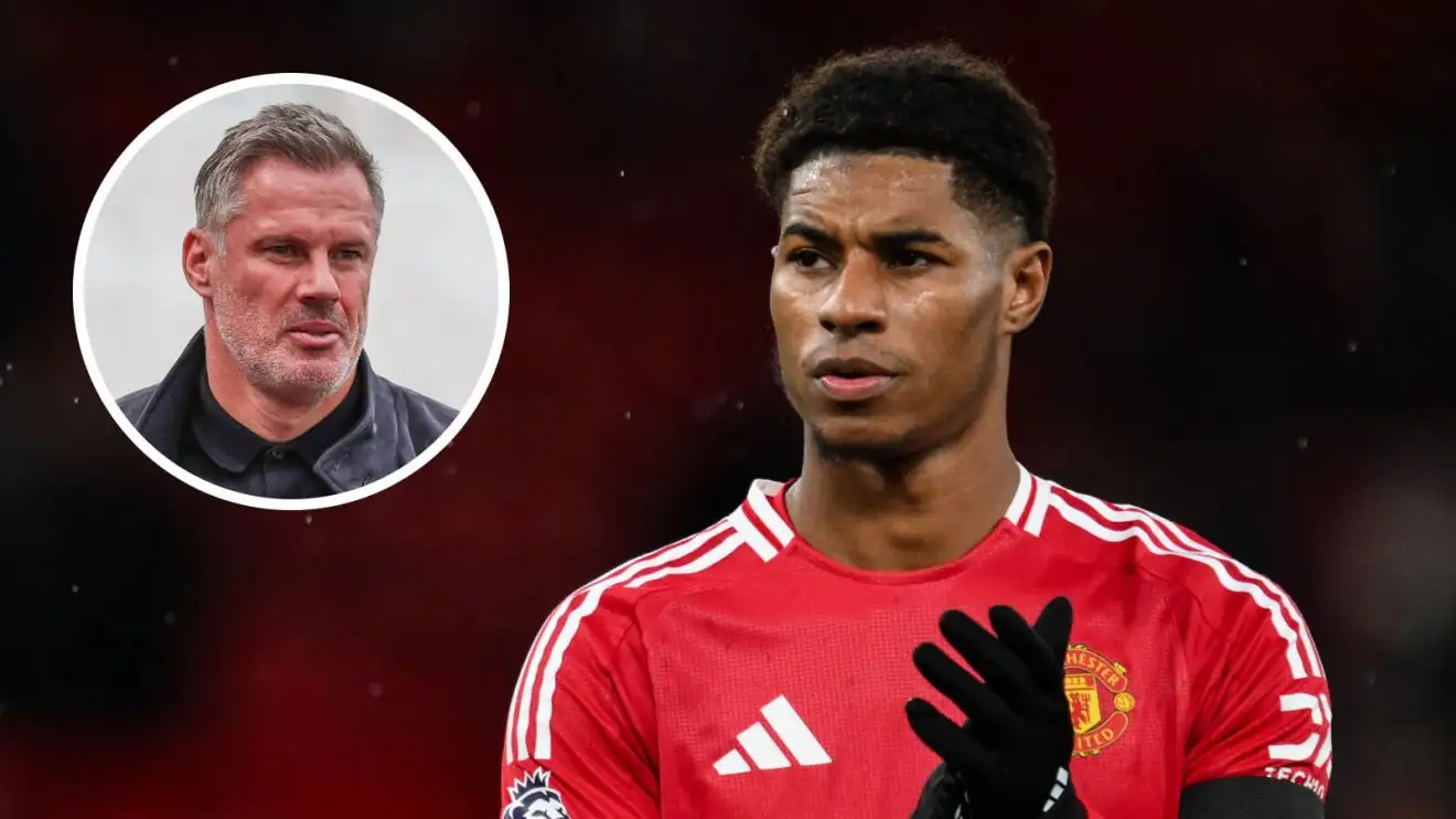 Man Utd star told to 'keep your mouth shut' as Amorim put in 'really poor position' 1 Carragher Rashford Guy Utd