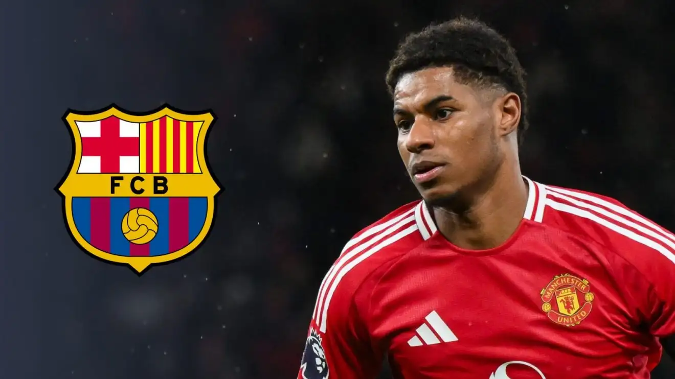 Man Utd receive Marcus Rashford 'approach' for £35m exit with 'all documents signed' for transfer 1 Rashford Barcelona Male Utd transmit