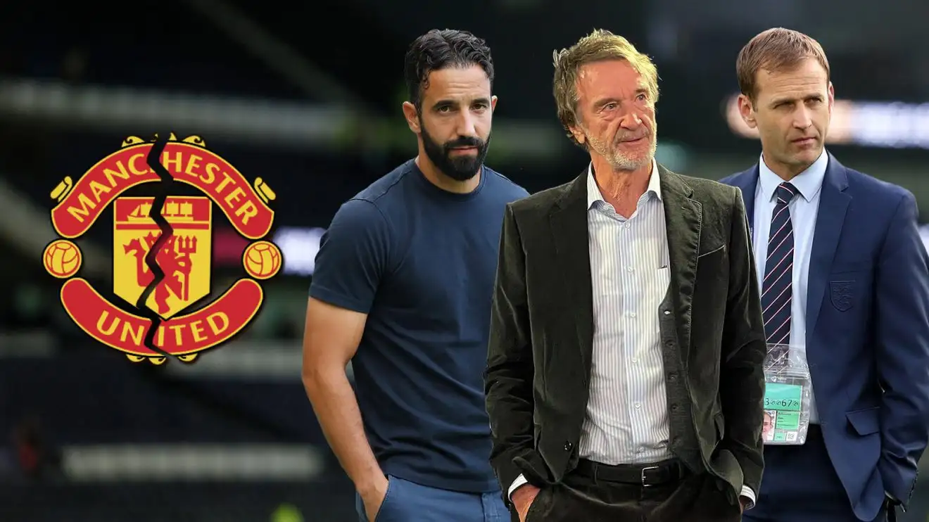 Ratcliffe claims Man Utd could be 'bust by Christmas'... 1 Amorim Ashworth Male Utd