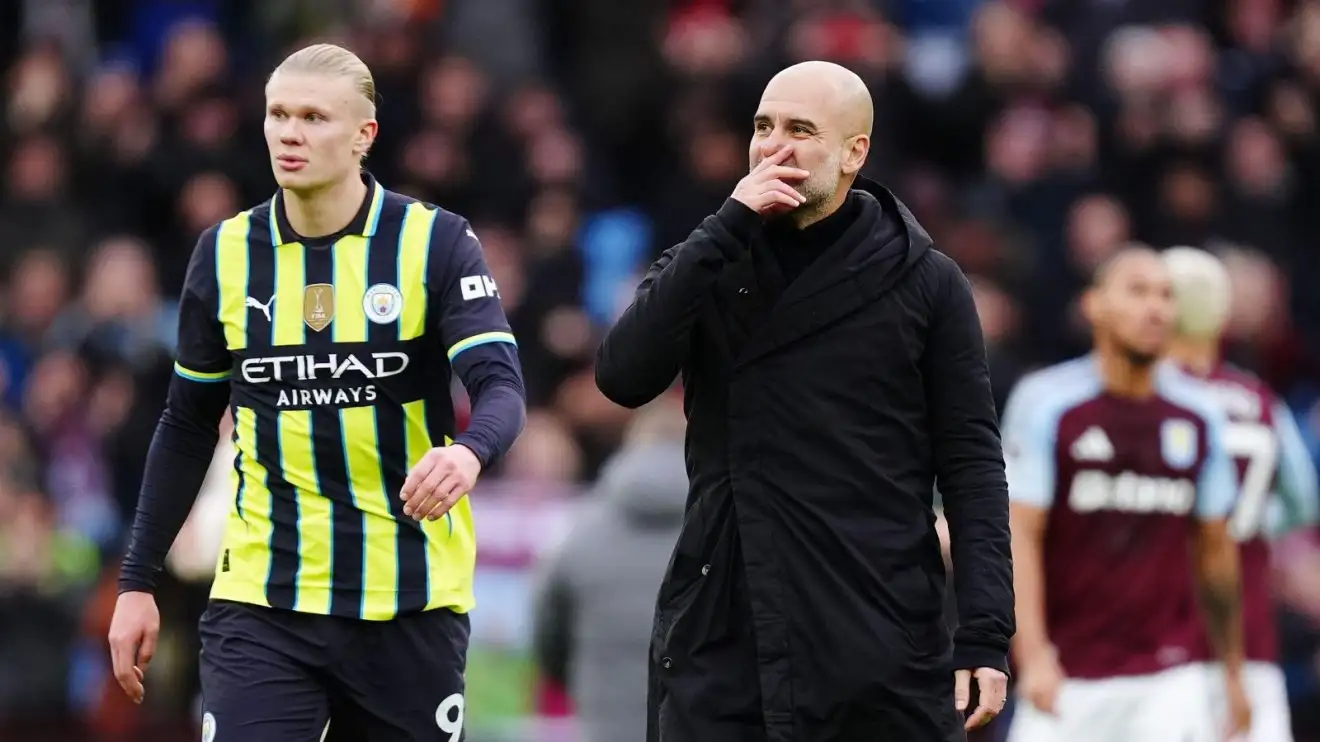 Man City: Guardiola rejects Haaland claim after loss at Aston Villa: 'I’m not agreeing with him' 1 Male Metropolitan duo Erling Haaland and also Pep Guardiola