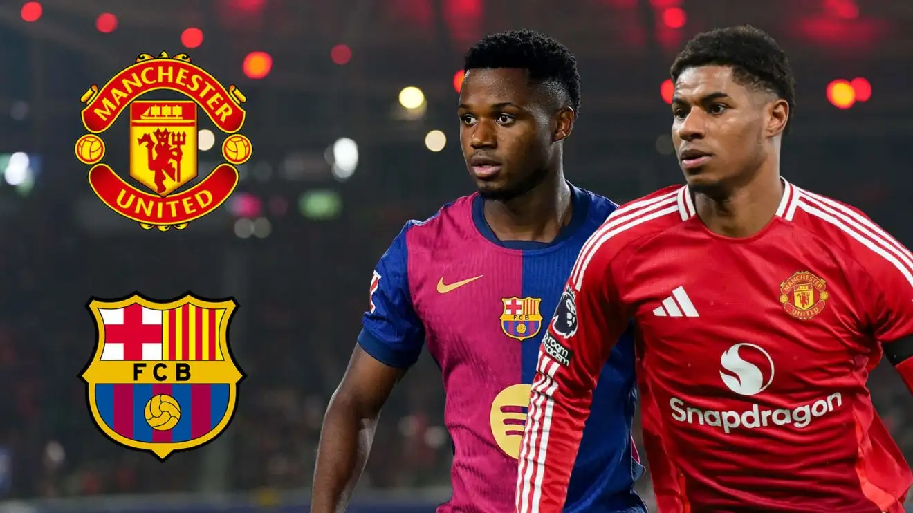 Man Utd swap deal given 'OK' with Old Trafford seen as 'perfect destination' for ex-Brighton star 1 Male Utd forward Marcus Rashford and Ansu Fati