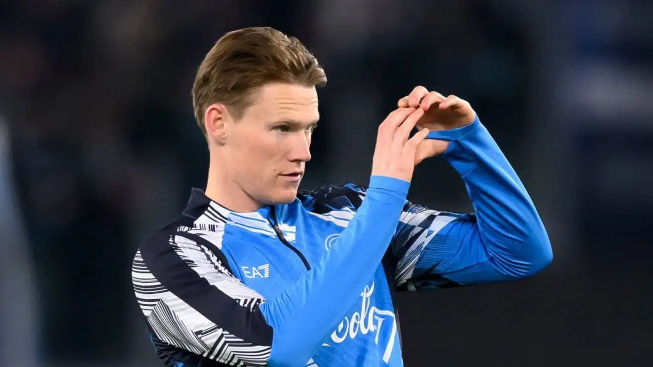 McTominay reveals Man Utd 'misprofiling' led to Napoli move 1 Scott McTominay, Napoli
