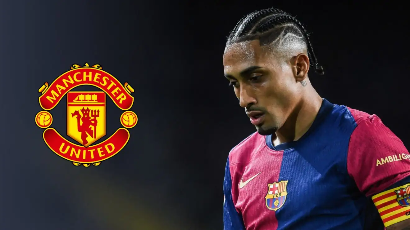 Barcelona star feels 'betrayed' by teammate after £127m Red Devils 'offer' 1 Guy Utd send target Raphinha