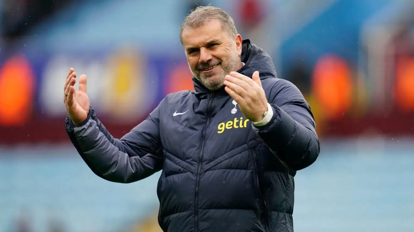 Spurs are 'most entertaining team in the Premier League' under Ange Postecoglou; why sack him? 1 Tottenham head educator Ange Postecoglou celebrates after a win