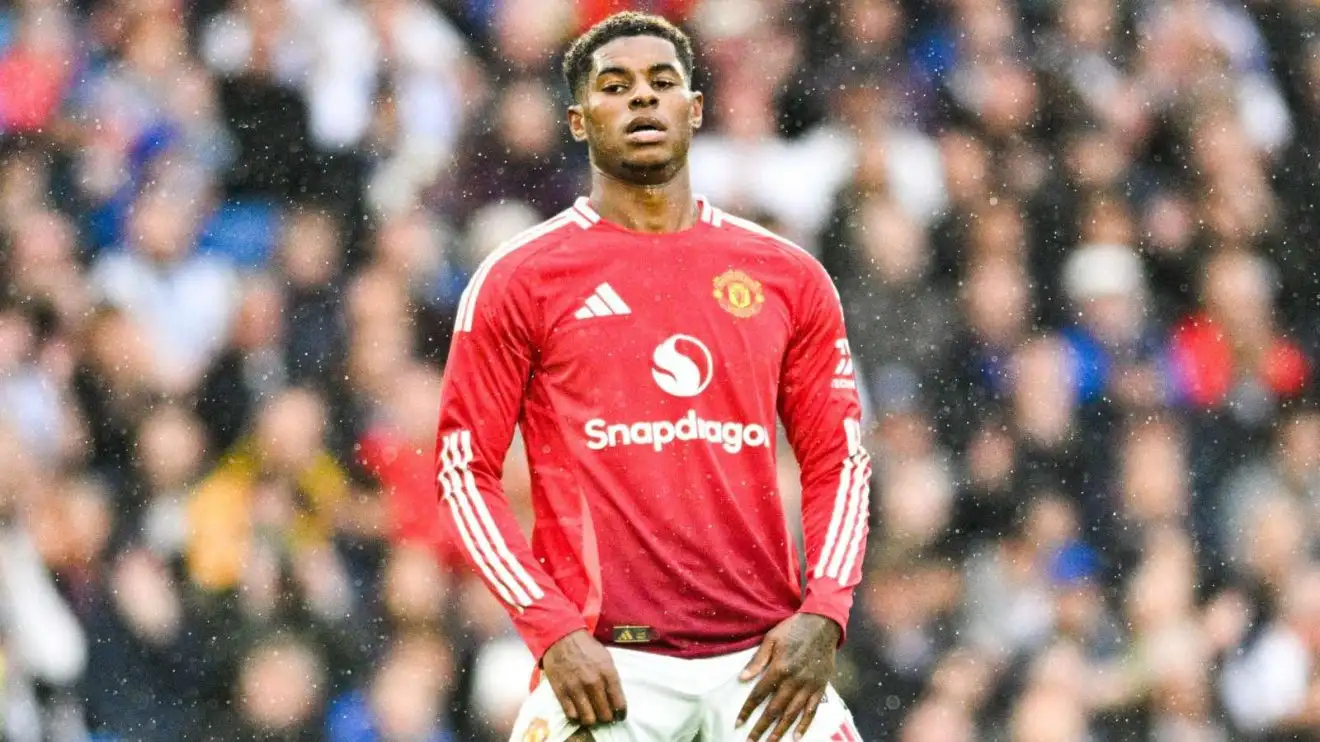 Marcus Rashford leaving Man Utd: 'Initial asking price set' as huge Ratcliffe 'problem' identified 1 Man Utd onward Marcus Rashford appearances dejected throughout a matched