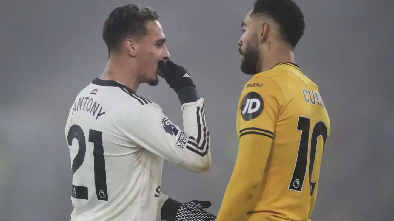 Man Utd selling Antony? £80m flop receives offers from 'many clubs' as January transfer mooted 1 Person Utd winger Antony conversing to Matheus Cunha