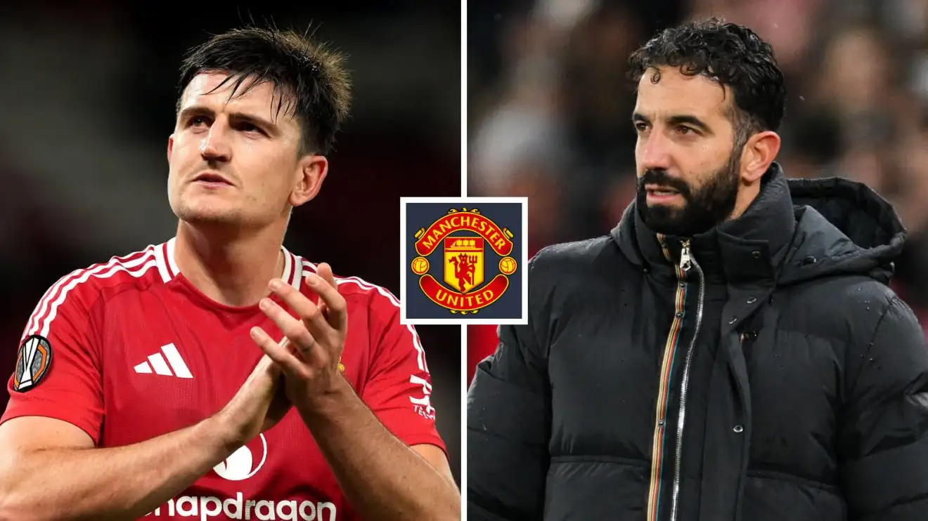 Man Utd: Amorim 'desperate' to agree deal for £80m star as door open for Rashford return 1 Harry Maguire Ruben Amorim Guy Utd collection