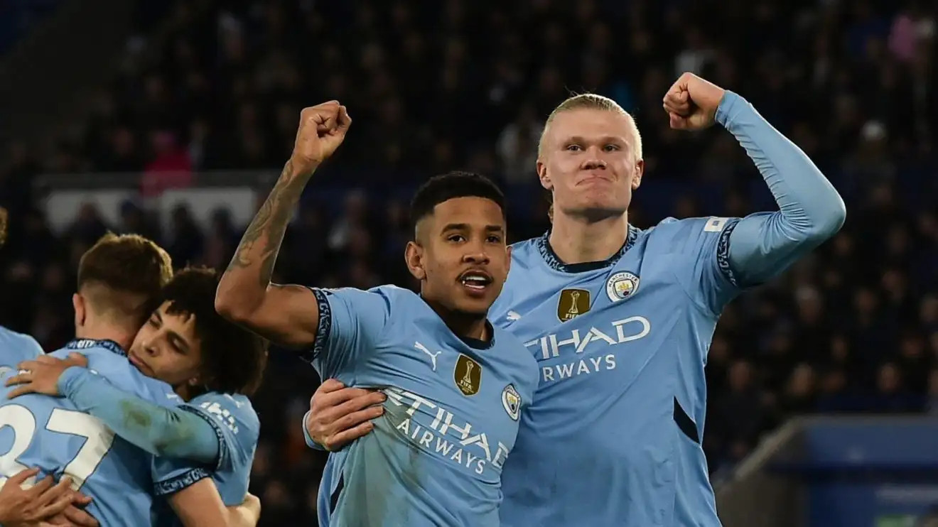 Leicester City 0-2 Man City: Guardiola's side crawl to priceless victory as Haaland ends goal drought 1 Guy Metropolitan Haaland Leicester