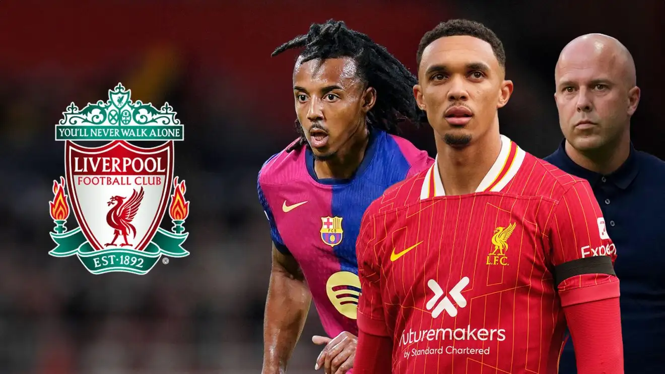 Liverpool: Slot 'finds chosen one' to replace wantaway star with transfer 'almost complete' 1 Liverpool defender Trent Alexander-Arnold, Jules Kounde and Arne Slot