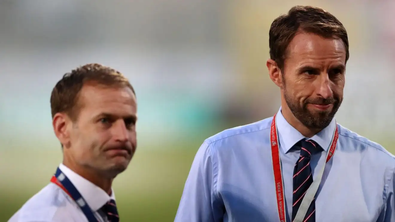 Amorim 'doing a far worse job' than Ten Hag en route to February sack at Man Utd 1 FA director of elite technology Dan Ashworth with England company Gareth Southgate