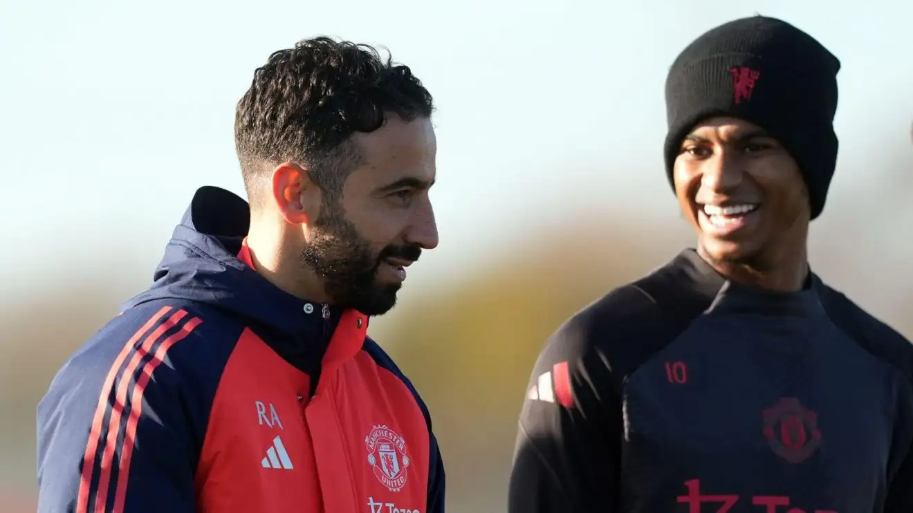 Man Utd boss Amorim responds to Rashford brace vs Newcastle with astonishing Hojlund deflection 1 Man Utd head specialist Ruben Amorim and Marcus Rashford