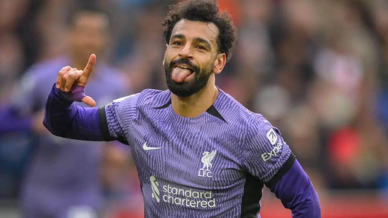 Salah 'pushes' Liverpool into 'difficult decision' with new contract announcement 'in next few days' 1 Liverpool legend Mohamed Salah celebrates a aspiration