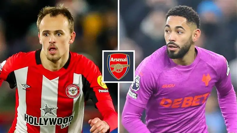 Arsenal transfer targets Mikkel Damsgaard and Matheus Cunha