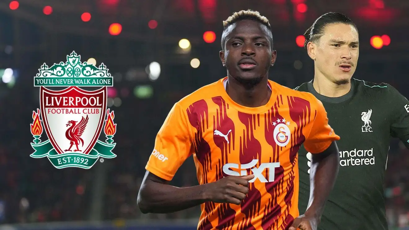 Liverpool 'at front' to sign Man Utd target 'chosen' to 'replace' £60m star as Slot 'loses patience' 1 Liverpool transmit Osimhen Nunez