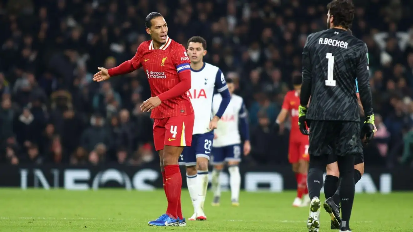 Liverpool were 'sloppy' and 'panicked'; do they just need a rest? - Football365 1 Virgil van Dijk and Alisson