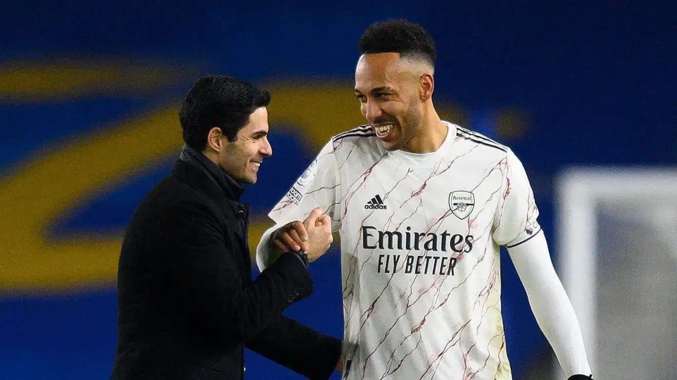 Odegaard transfer has held risk-averse Arsenal back and 'very insecure' Arteta is to blame 1 Tool kit consultant Mikel Arteta with striker Pierre-Emerick Aubameyang