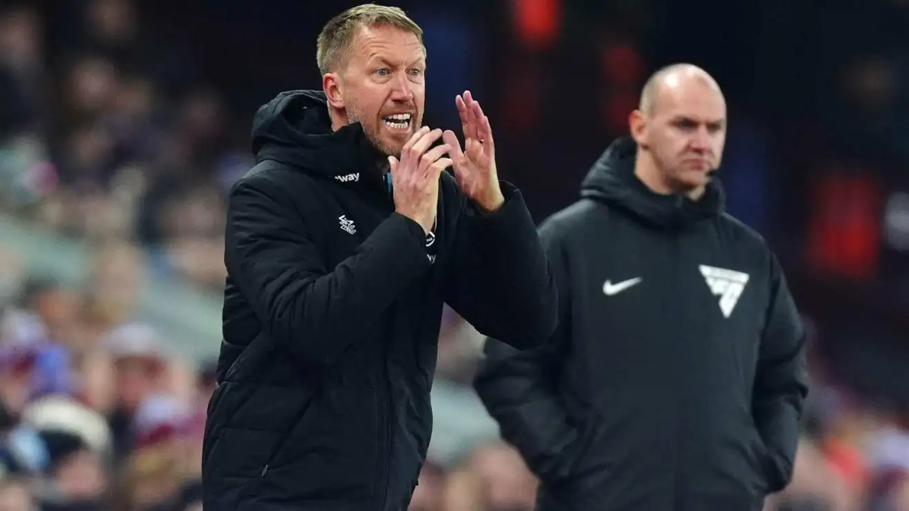Aston Villa 2-1 West Ham: Graham Potter era starts with defeat at 'rubbish' Villa but positive signs there 1 Progressive West Pork head preceptor Graham Potter delivers instructions to his gamers