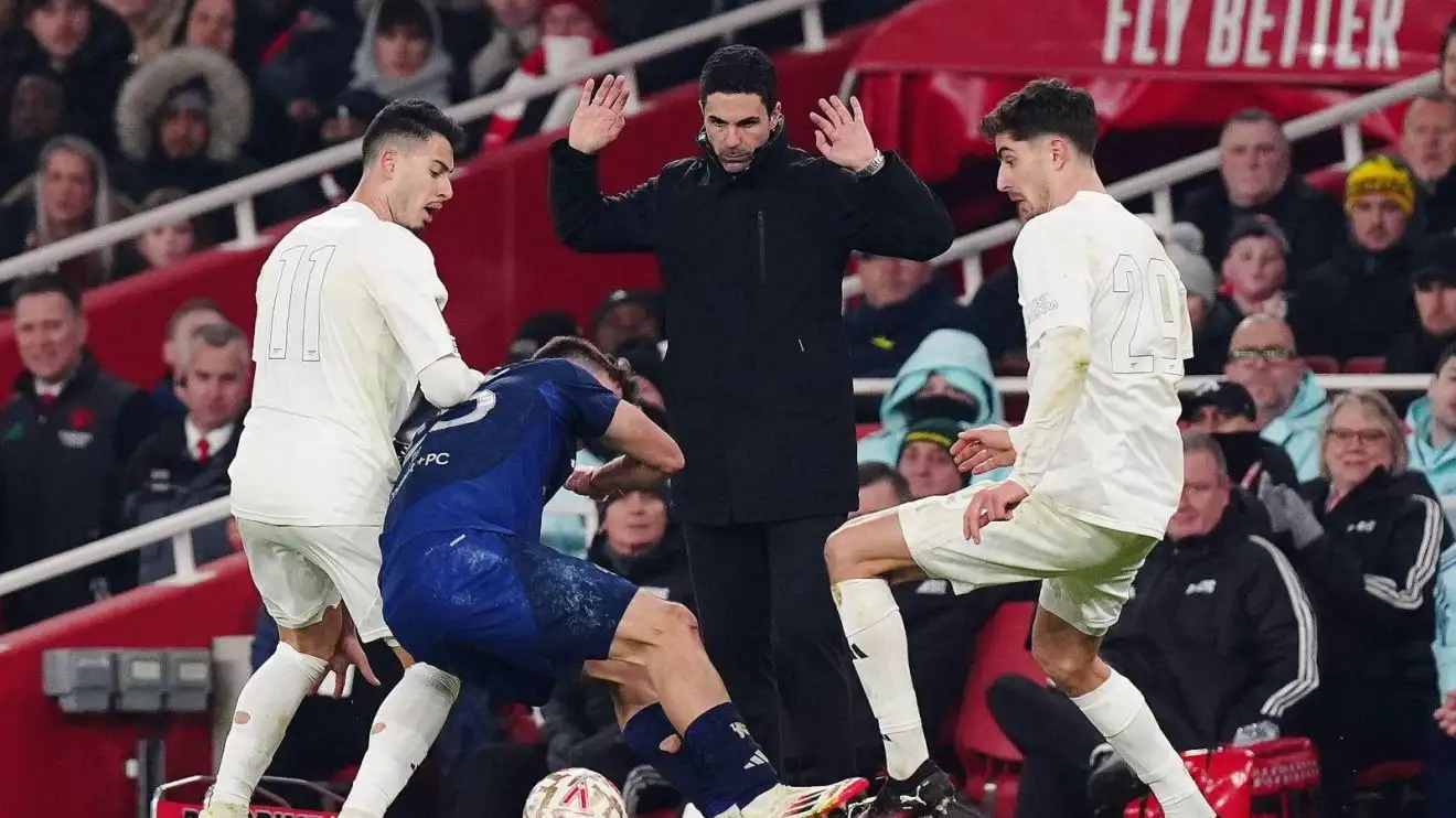 Arsenal boss Mikel Arteta names Man Utd star as 'best player on the pitch' in FA Cup clash 1 Mikel Arteta on Conglomeration vs Male Utd