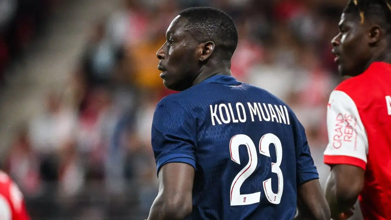 PSG's Randal Kolo Muani