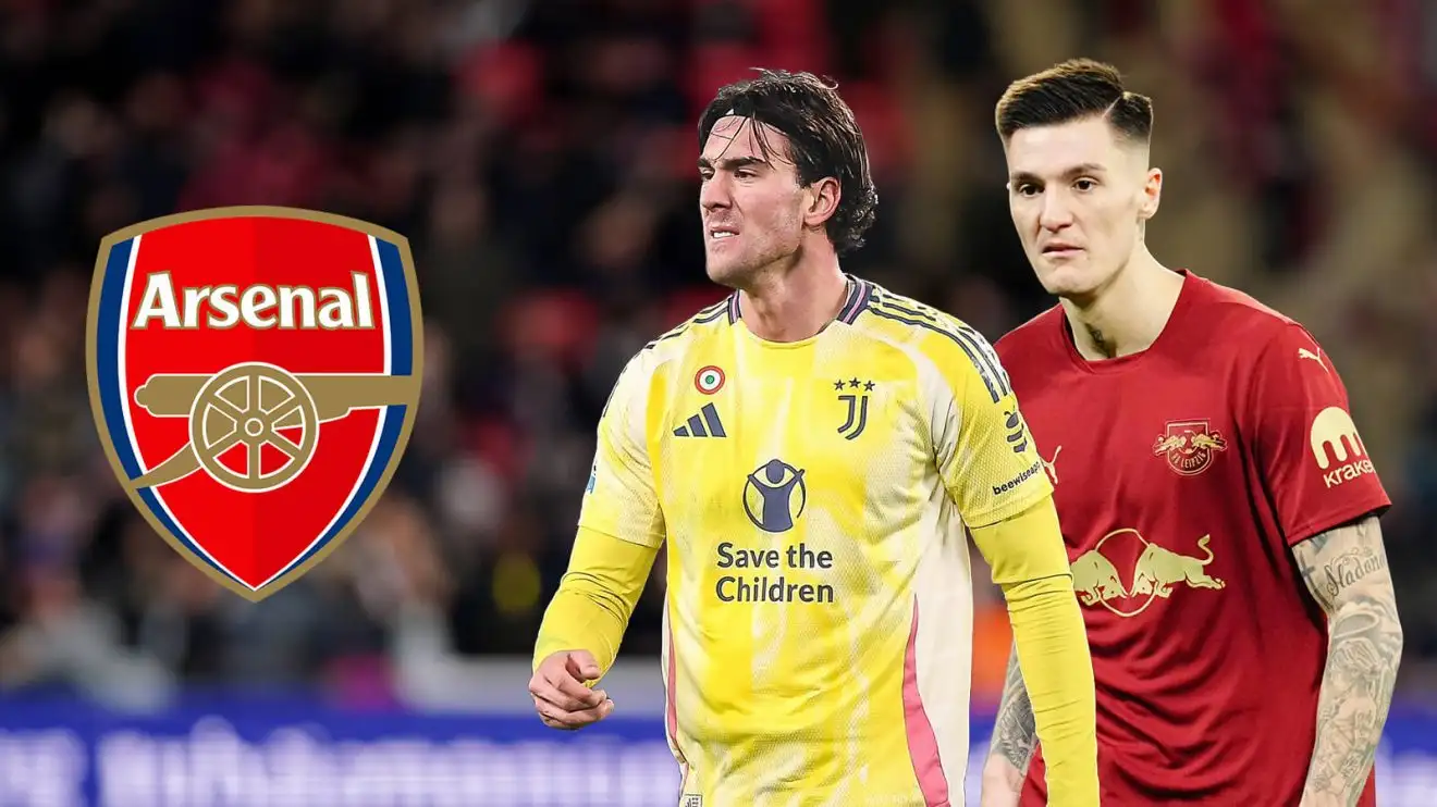 Ornstein labels Arsenal deal for forward 'unlikely' as two targets are dropped 1 Arsenal transfer targets Dusan Vlahovic and also Benjamin Sesko