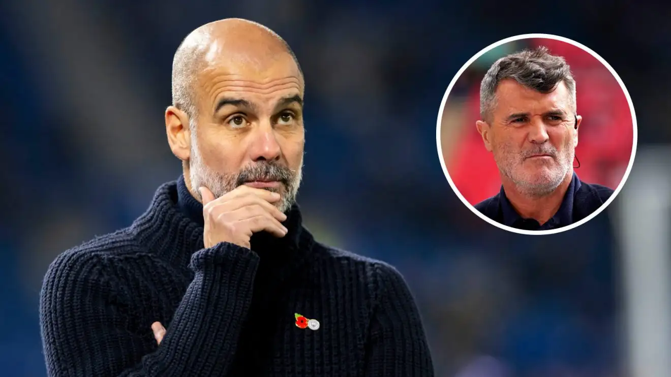 Keane hails 'dead right' Guardiola for setting 'idiots' straight after Man City manager's 'f***ing hell' rant 1 Guardiola Keane Man City enfranchisement